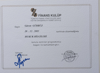 Finans Kulüp - Hukuk Bilgileri  - Seminer